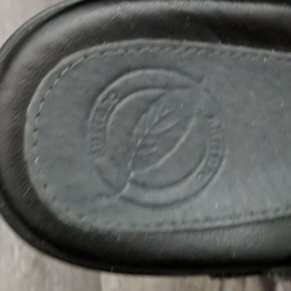 Nature by Lamaze leather black heeled clogs - Picture 6 of 6